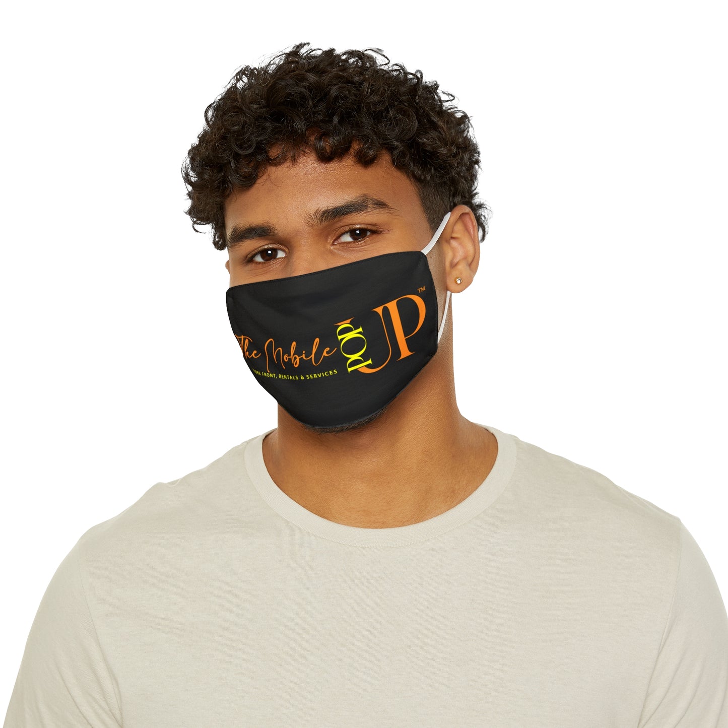 The Mobile Pop Up Snug-Fit Polyester Face Mask