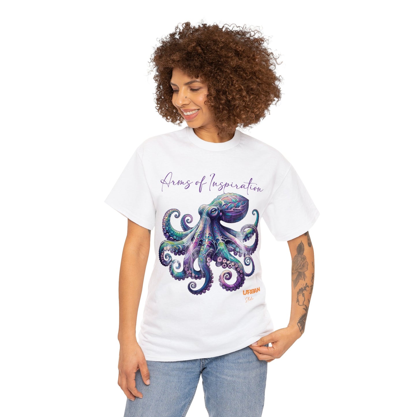 Arms of Inspiration Unisex Heavy Cotton Tee