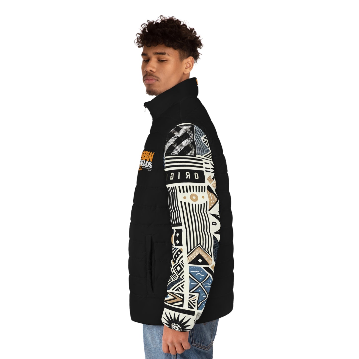 Urban Threads Studio Trendy Men's Puffer Jacket
