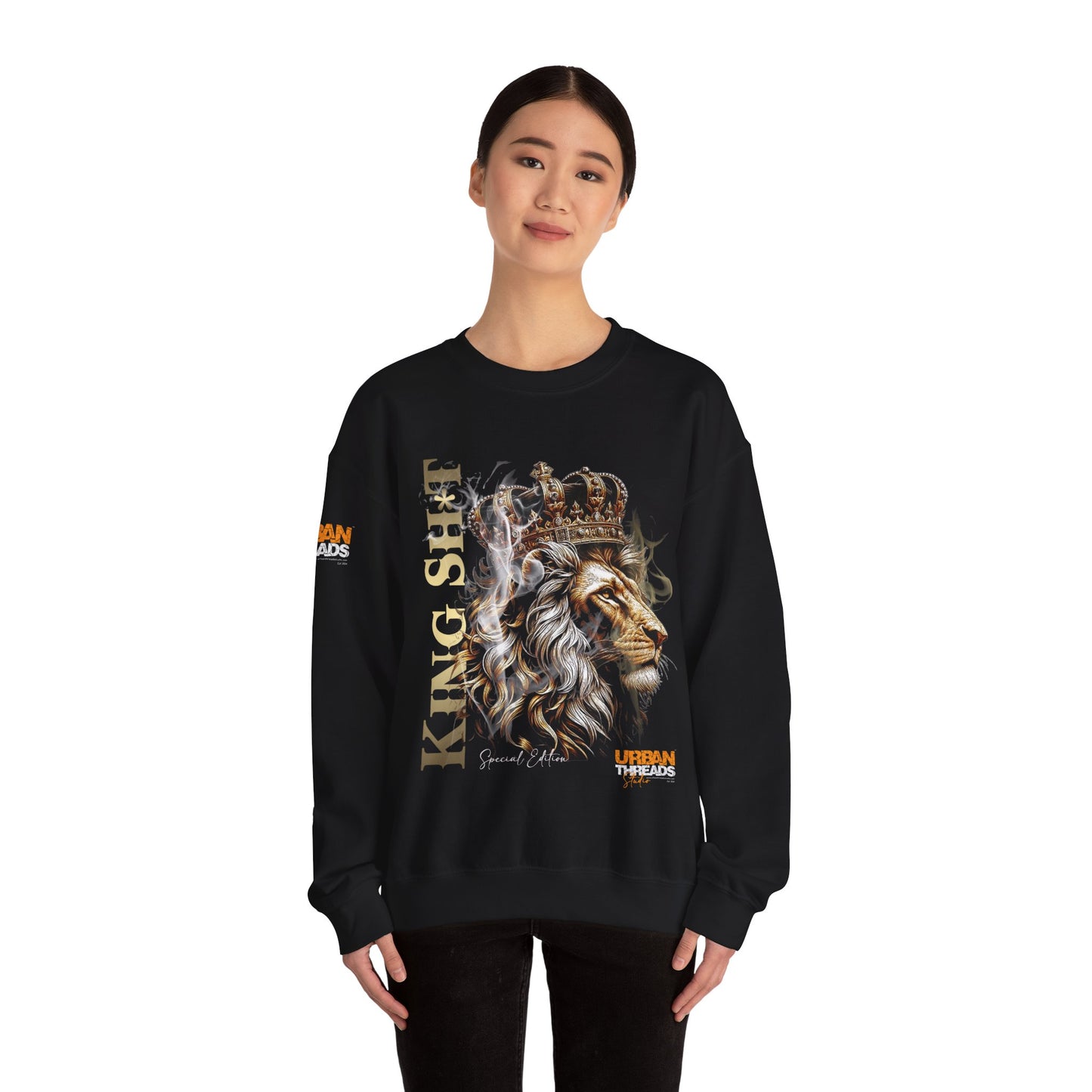 King Sh*t Men Heavy Blend™ Crewneck Sweatshirt
