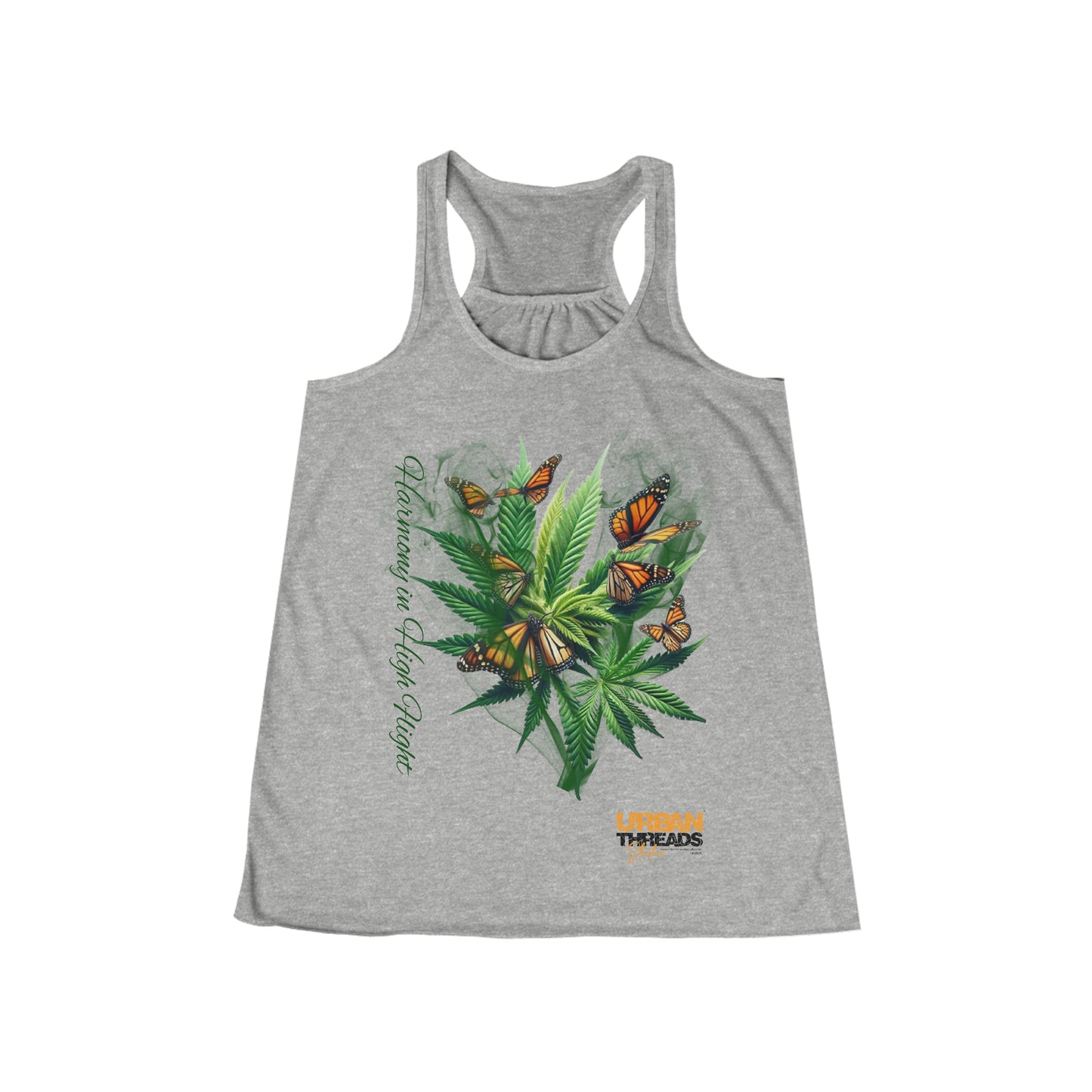 Harmony in High Flight Women's Flowy Racerback Tank