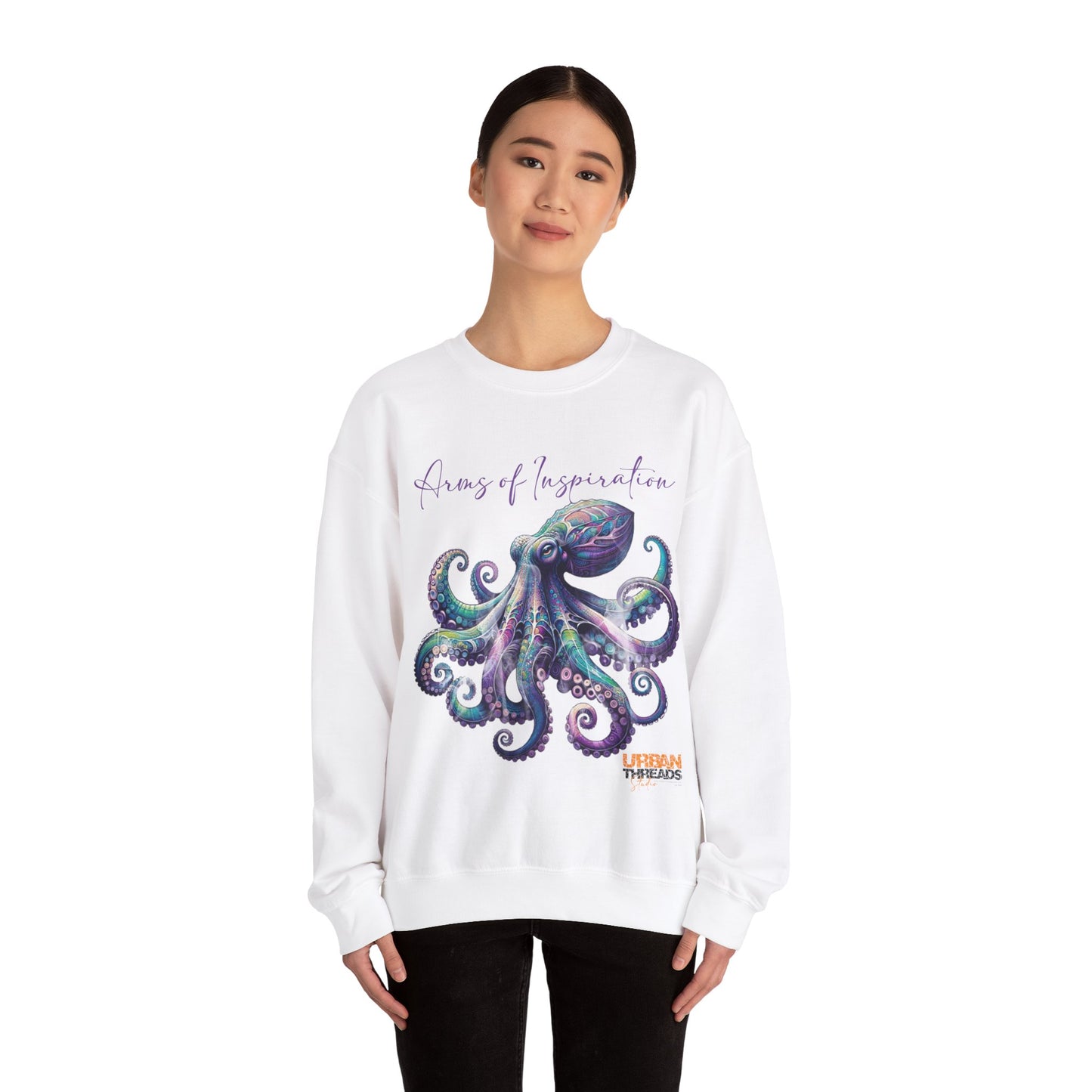 Arms of Inspiration Unisex Heavy Blend™ Crewneck Sweatshirt