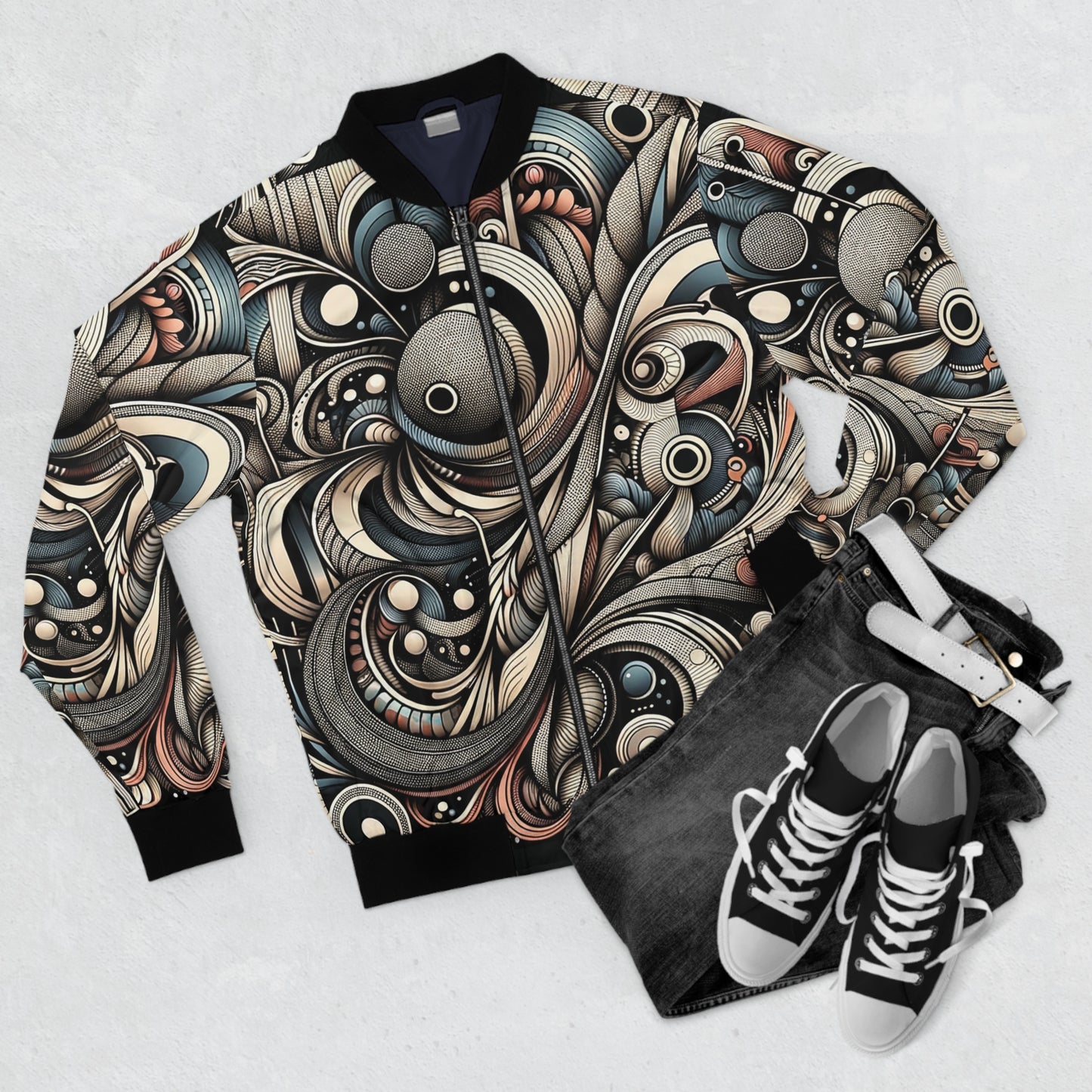 Urban Threads Studio Men's Bomber Jacket