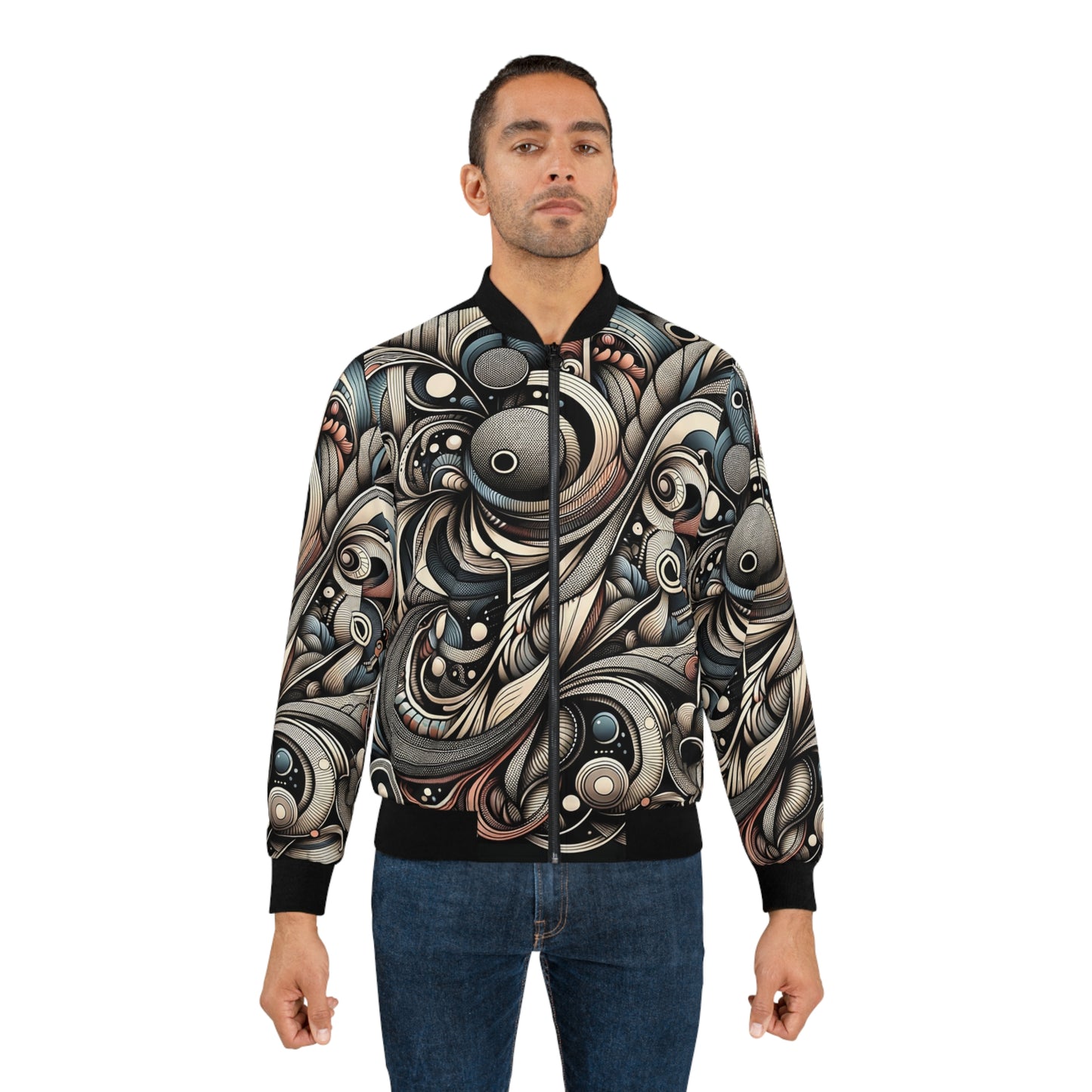 Urban Threads Studio Men's Bomber Jacket