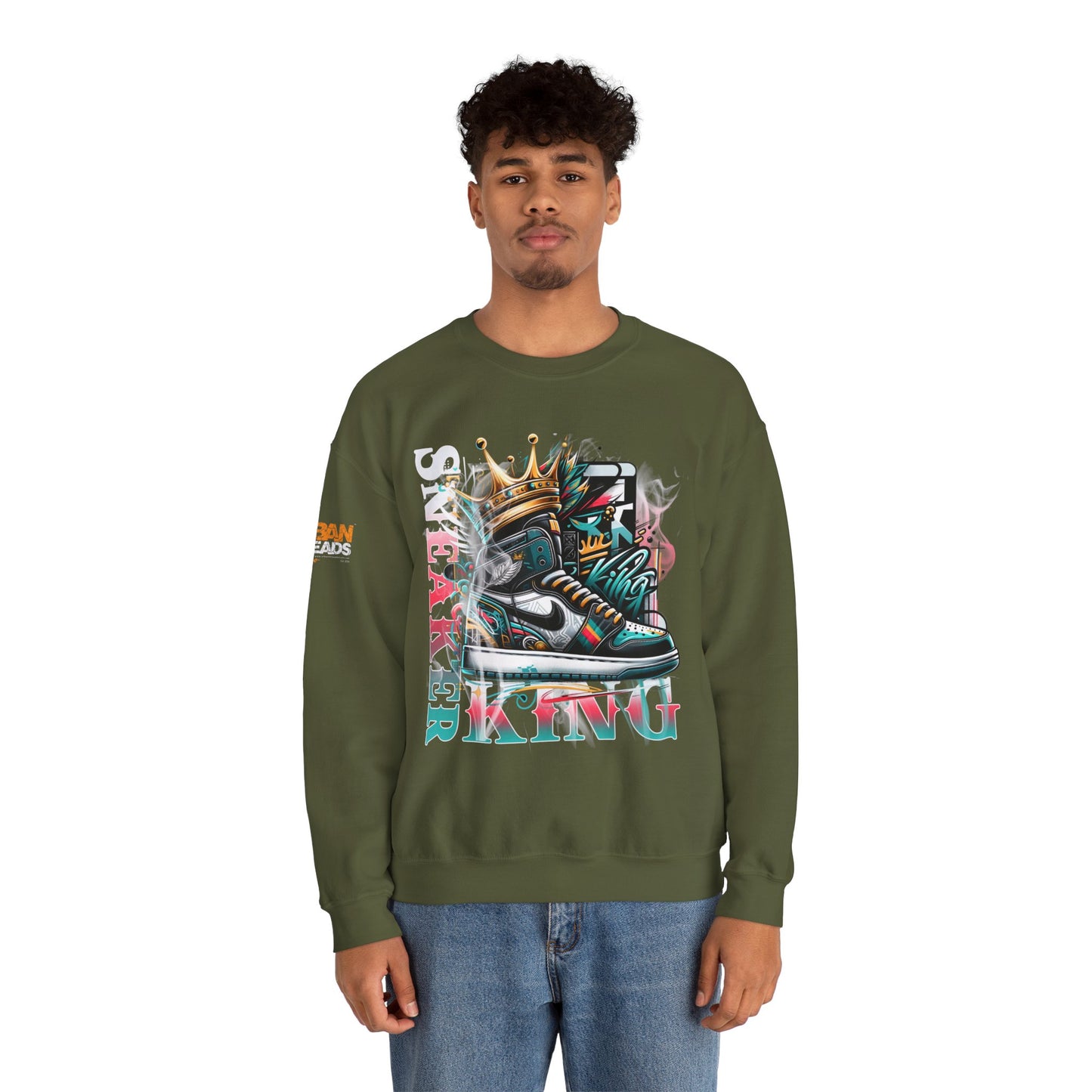 Sneaker King Heavy Blend™ Crewneck Sweatshirt