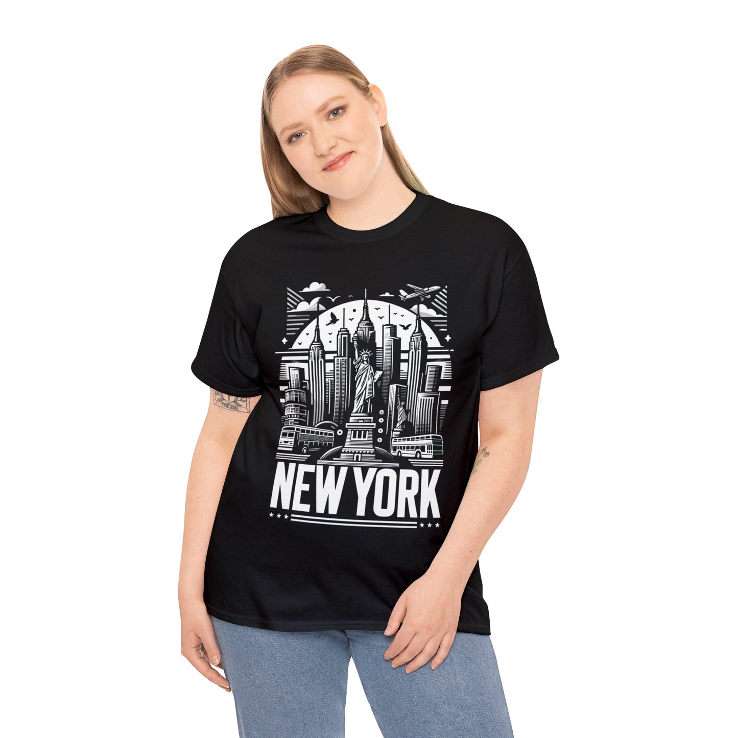 NY Unisex Heavy Cotton Tee