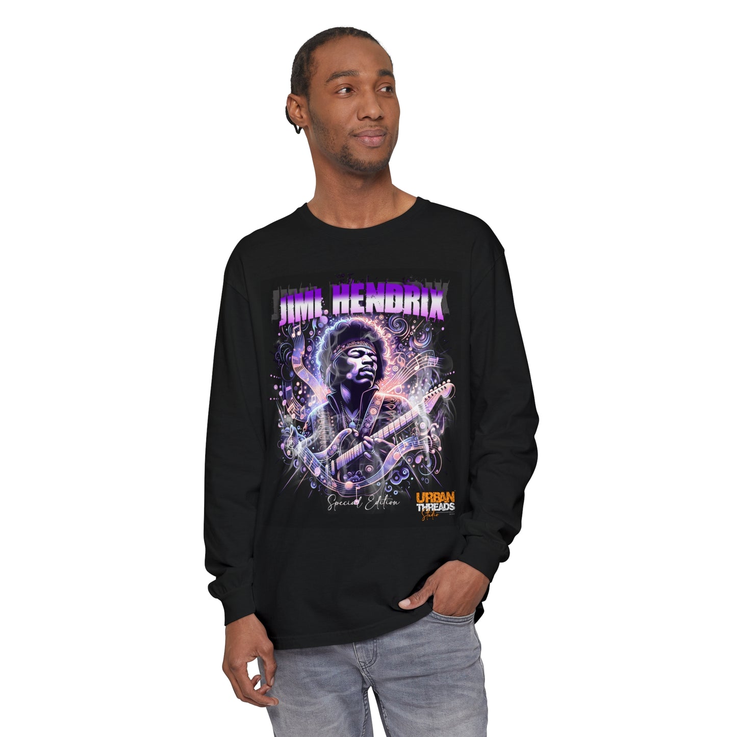 Inspired By JH Special Edition Unisex Garment-dyed Long Sleeve T-Shirt