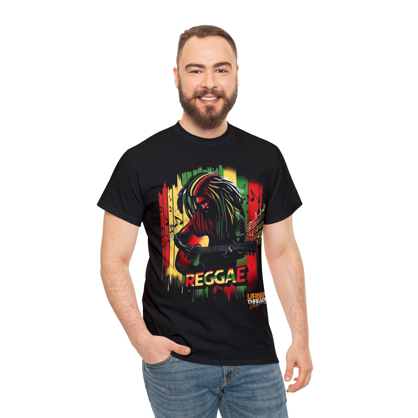 Reggae Unisex Heavy Cotton Tee