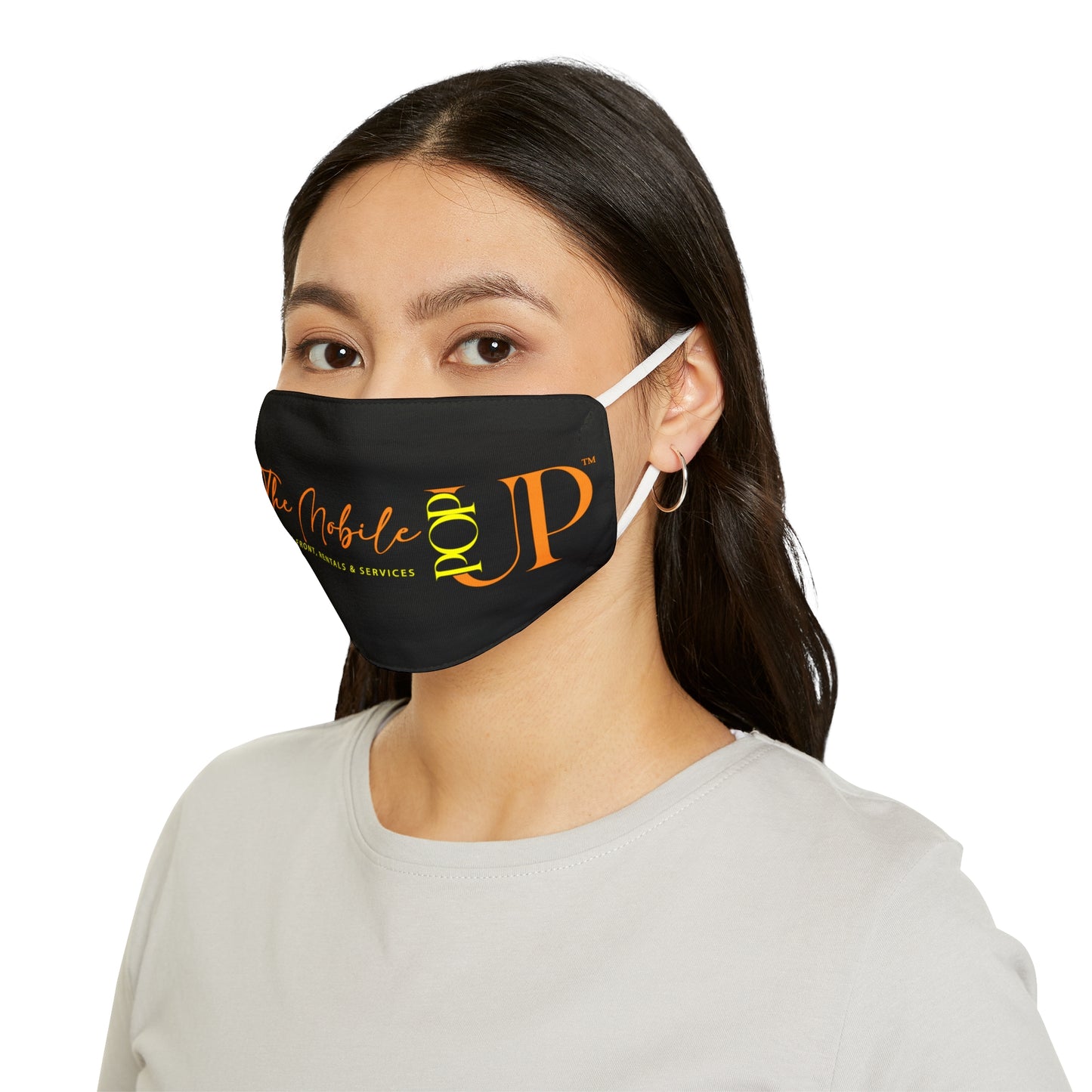 The Mobile Pop Up Snug-Fit Polyester Face Mask