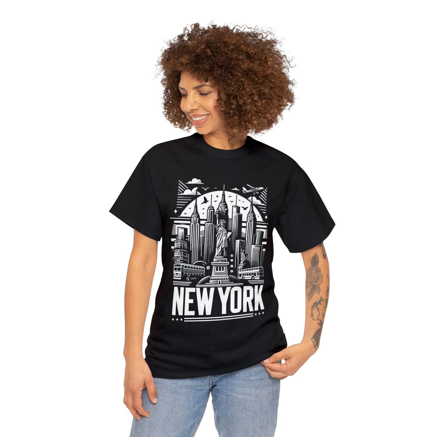 NY Unisex Heavy Cotton Tee
