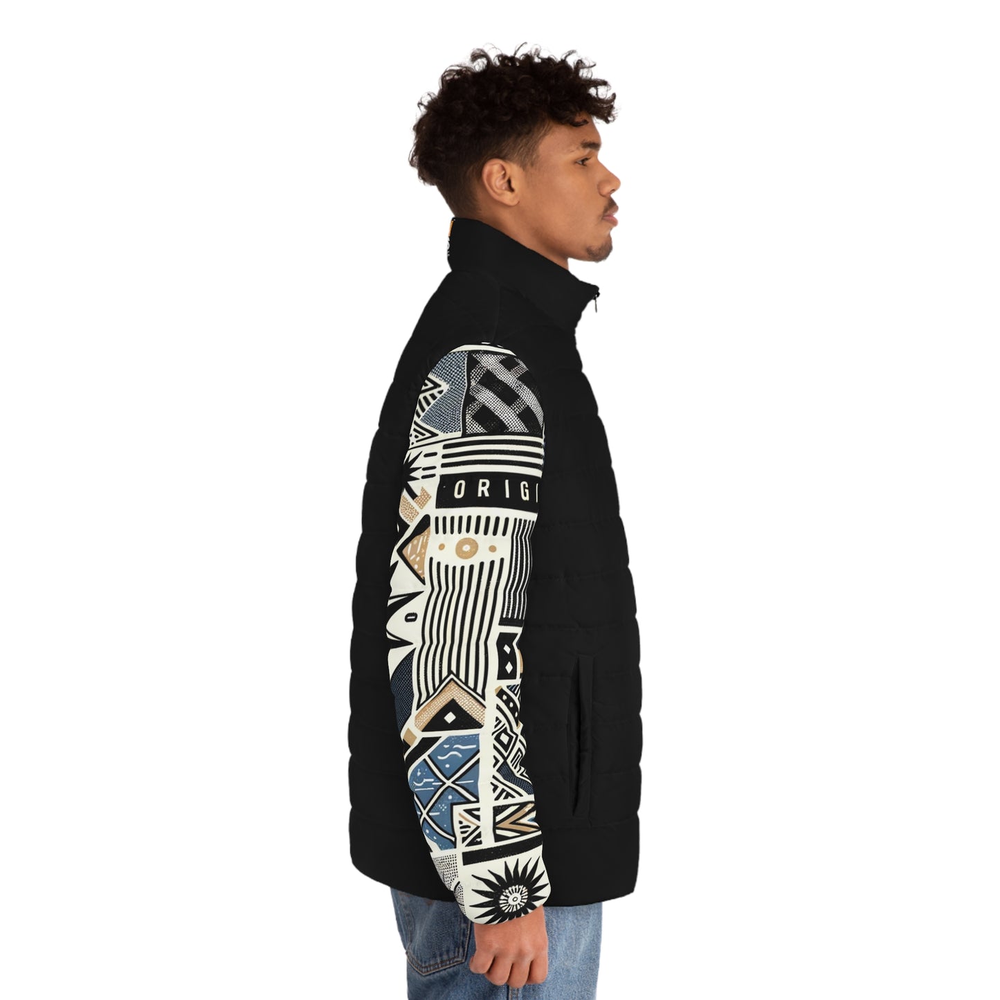 Urban Threads Studio Trendy Men's Puffer Jacket