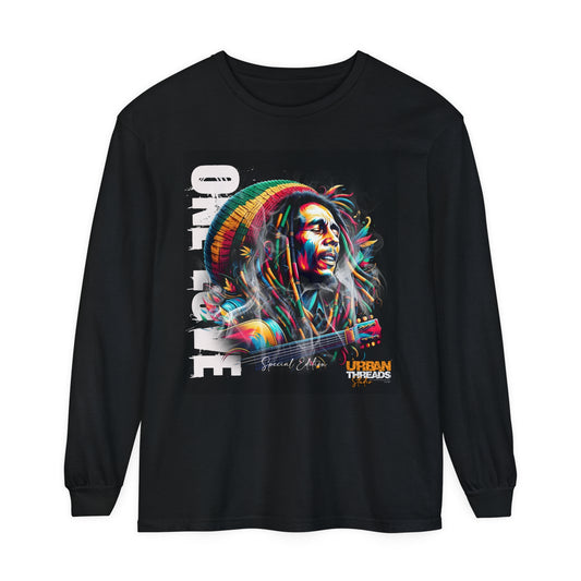 Inspired By BM Special Edition Unisex Garment-dyed Long Sleeve T-Shirt