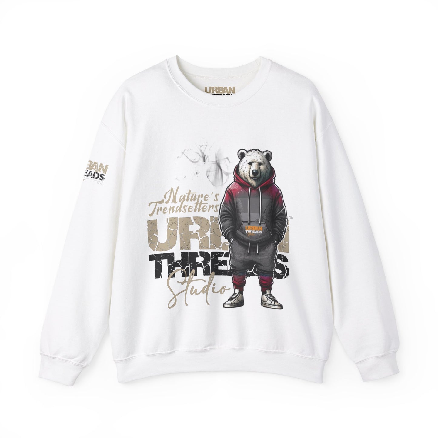 Nature’s Trendsetters Men Heavy Blend™ Crewneck Sweatshirt