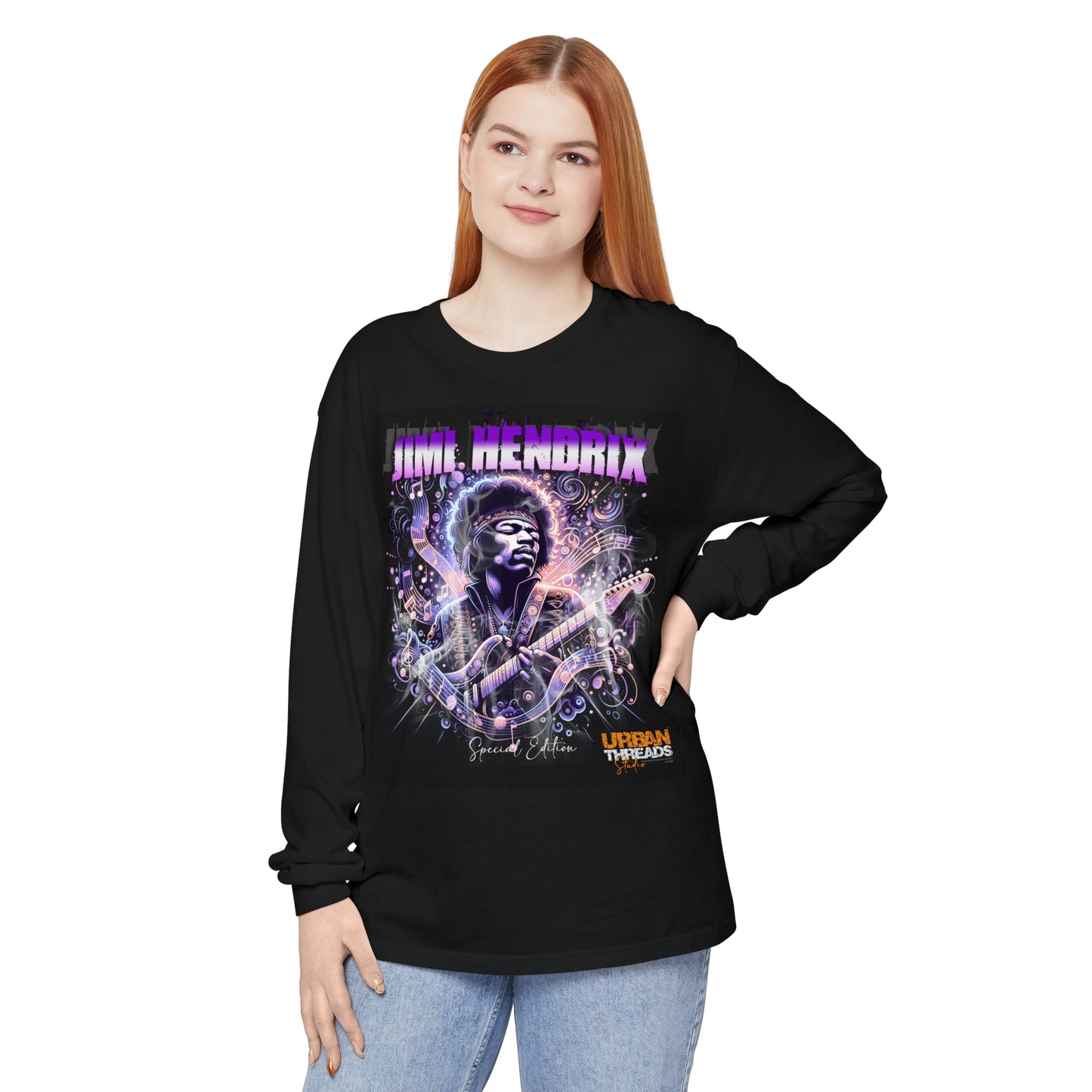 Inspired By JH Special Edition Unisex Garment-dyed Long Sleeve T-Shirt