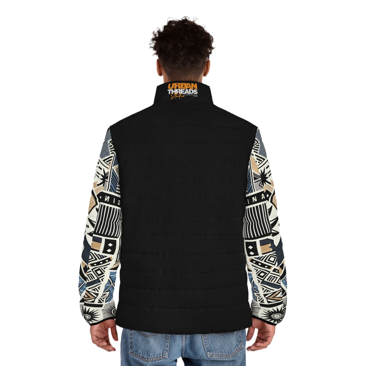 Urban Threads Studio Trendy Men's Puffer Jacket