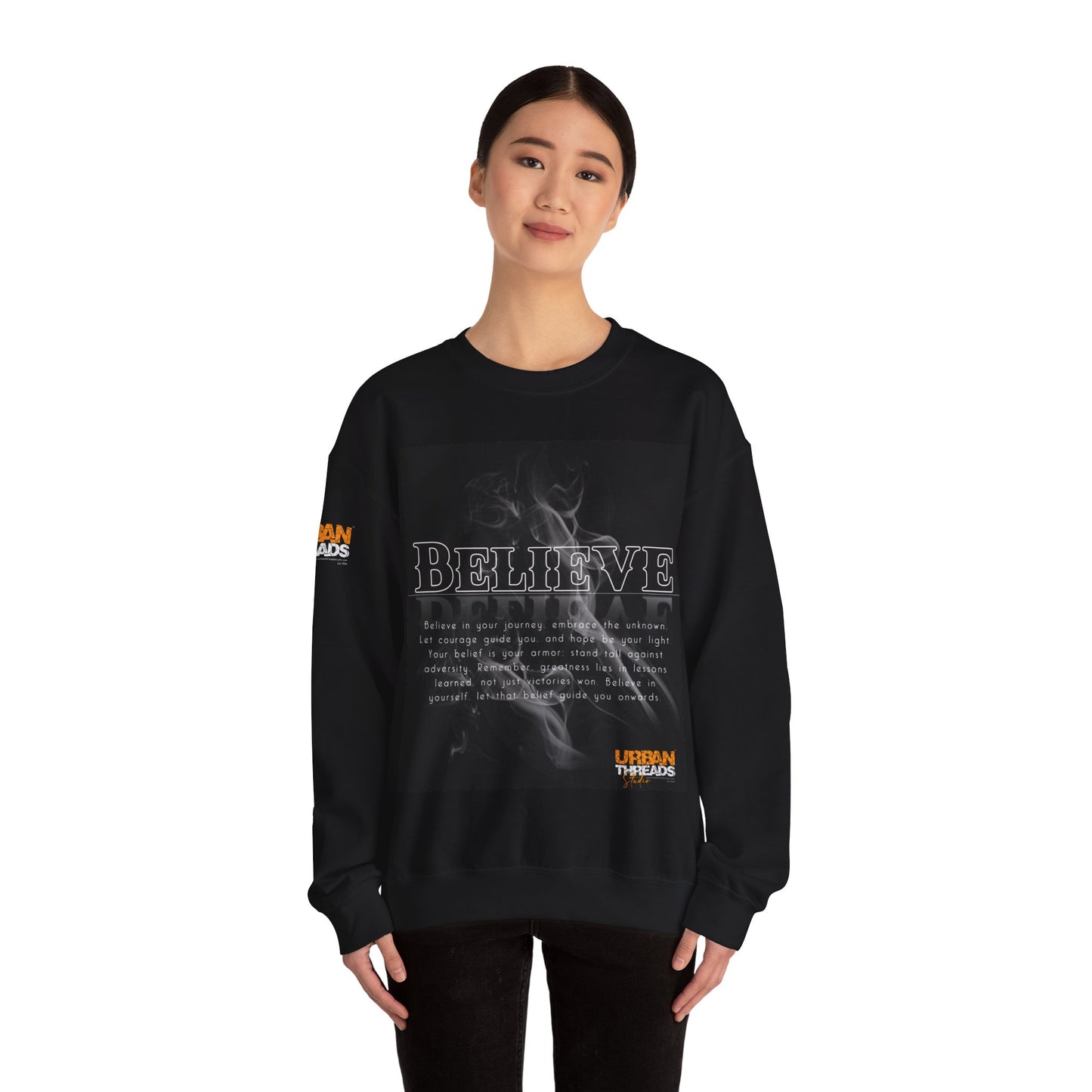 Believe Unisex Heavy Blend™ Crewneck Sweatshirt