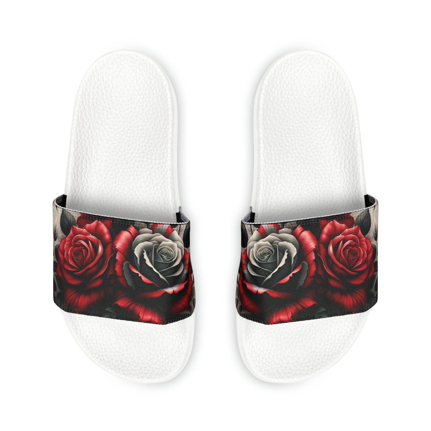 Rose Red Women's PU Slide Sandals