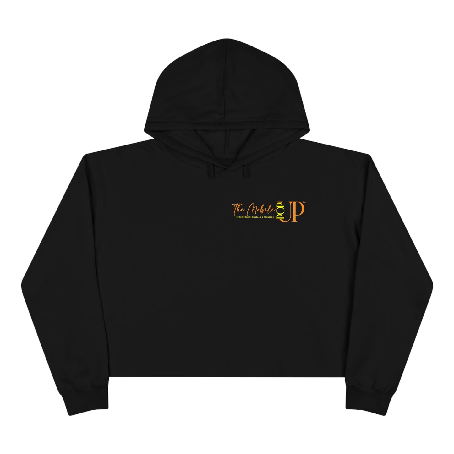 The Mobile Pop Up Crop Hoodie