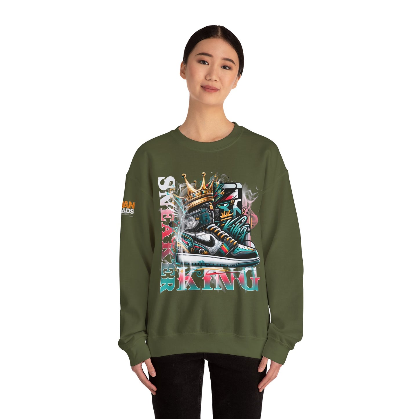 Sneaker King Heavy Blend™ Crewneck Sweatshirt