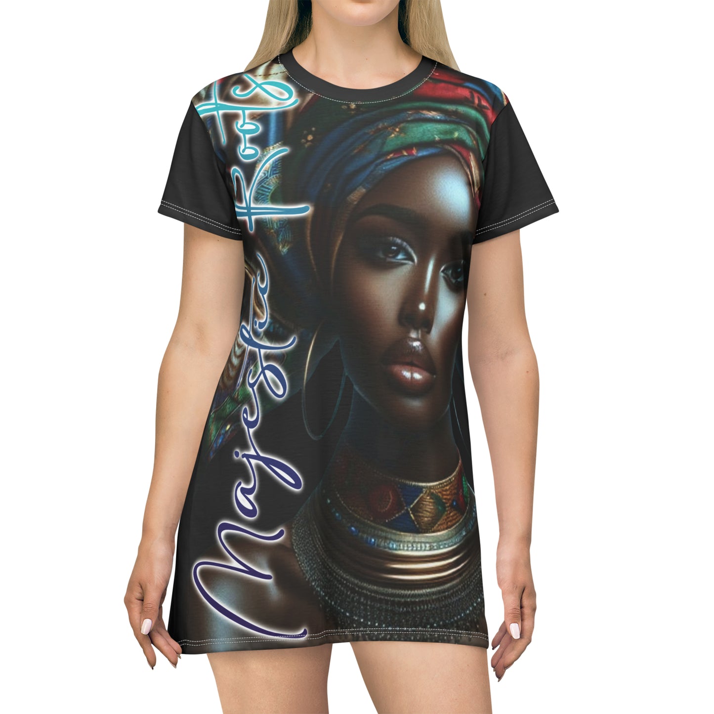 Majestic Roots T-Shirt Dress