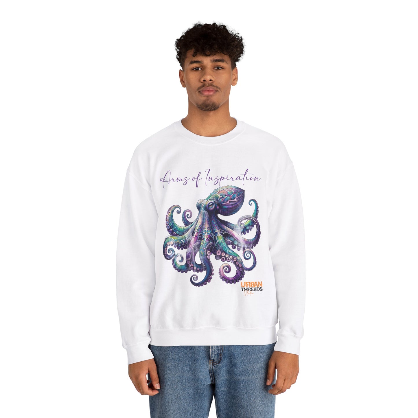 Arms of Inspiration Unisex Heavy Blend™ Crewneck Sweatshirt