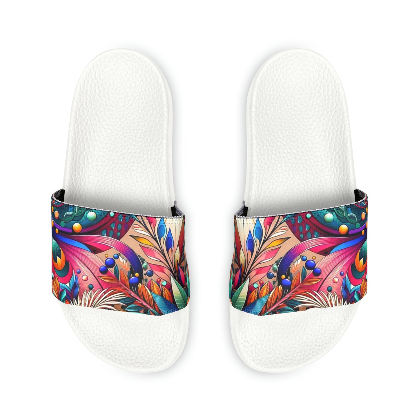 Tropical Dream Women's PU Slide Sandals