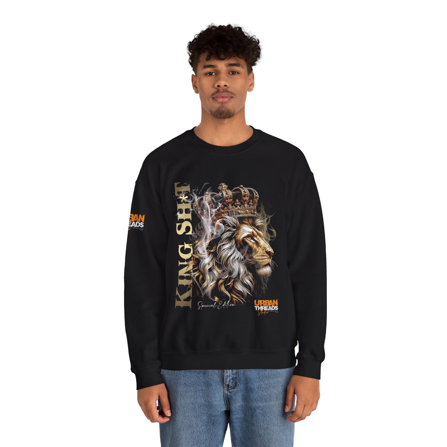 King Sh*t Men Heavy Blend™ Crewneck Sweatshirt