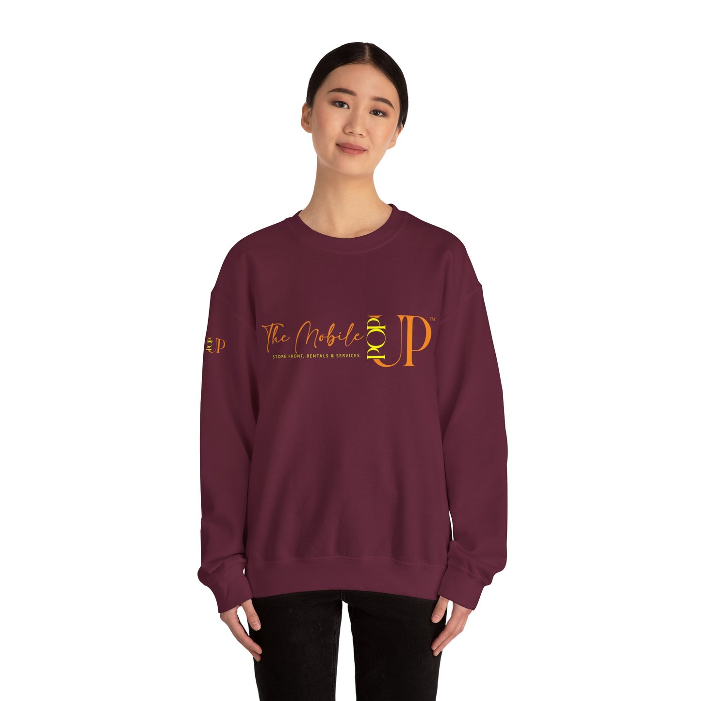 The Mobile Pop Up Unisex Heavy Blend™ Crewneck Sweatshirt