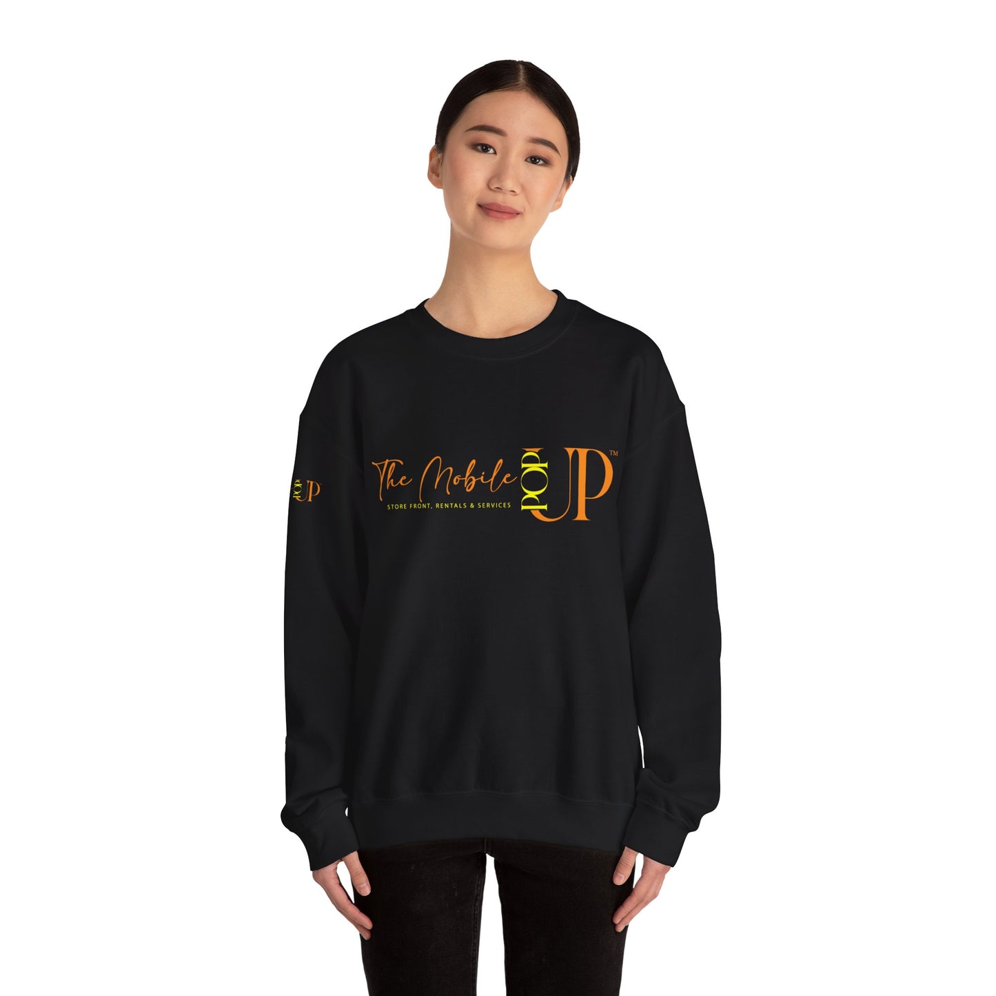 The Mobile Pop Up Unisex Heavy Blend™ Crewneck Sweatshirt