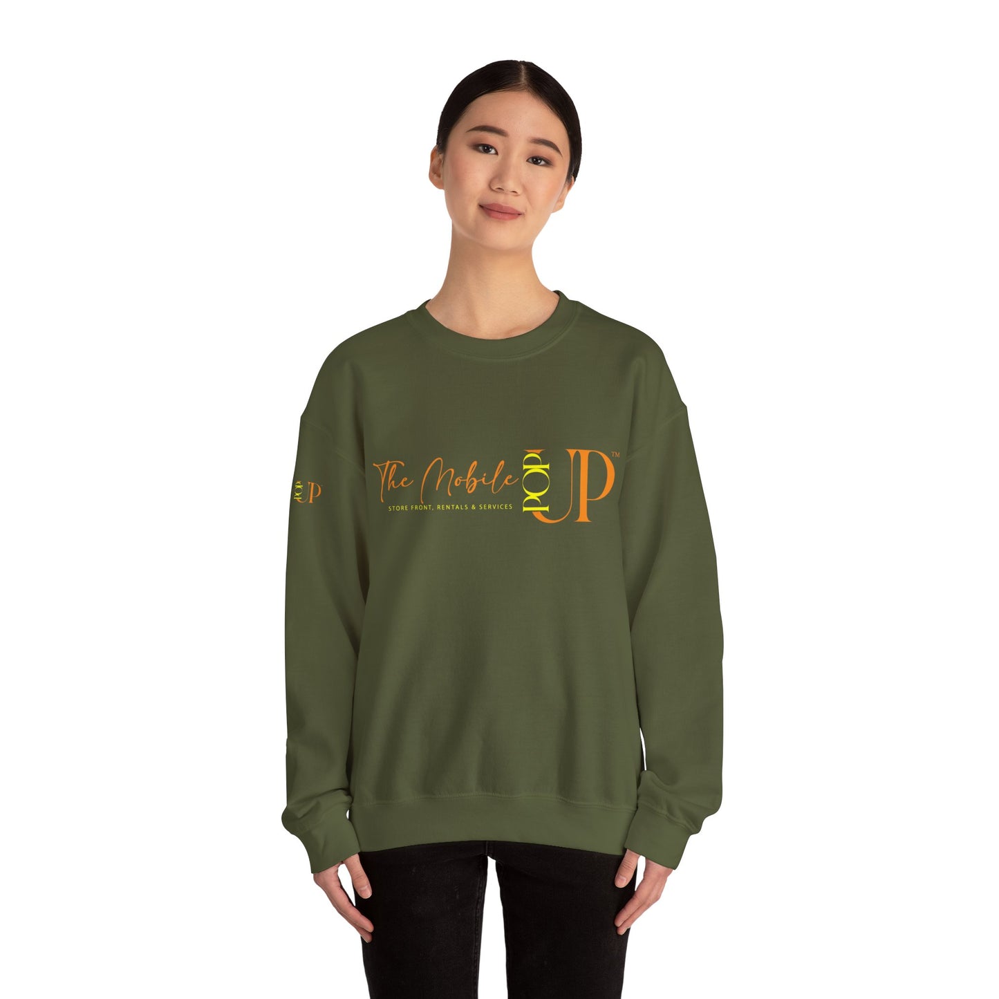 The Mobile Pop Up Unisex Heavy Blend™ Crewneck Sweatshirt