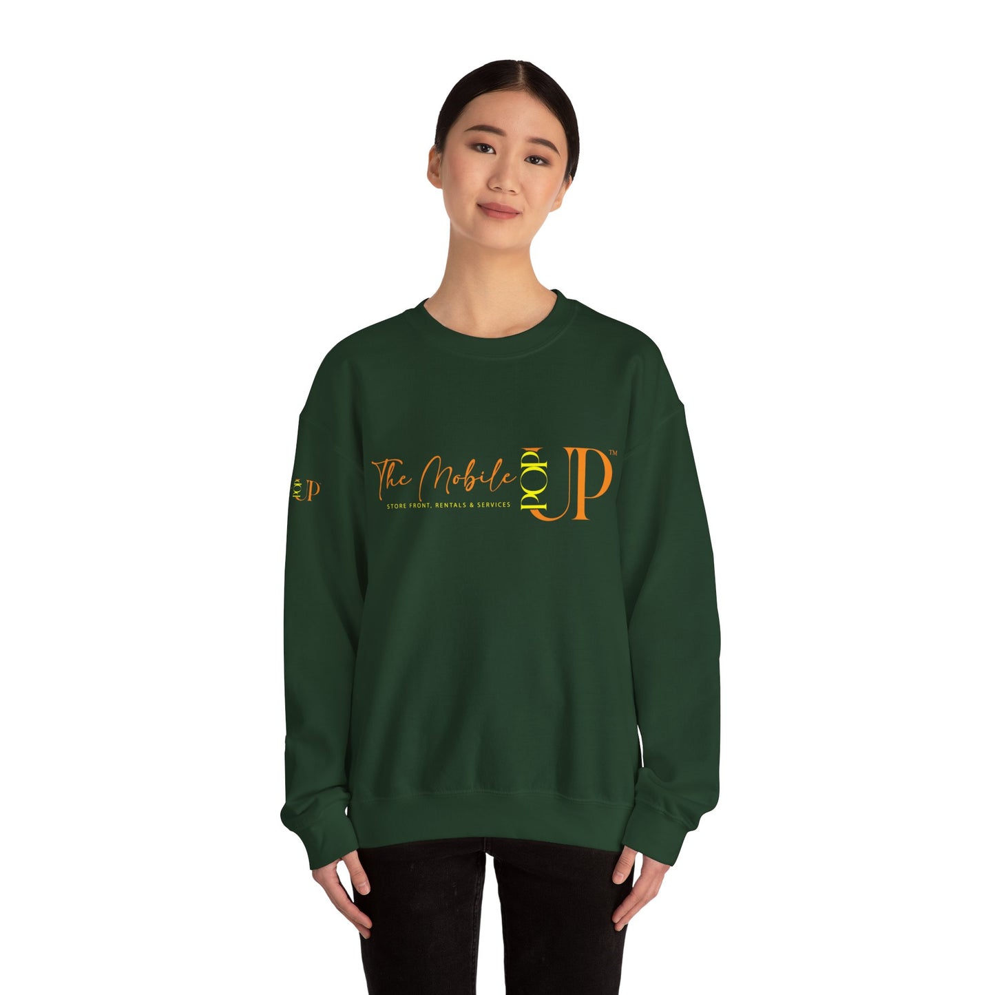 The Mobile Pop Up Unisex Heavy Blend™ Crewneck Sweatshirt