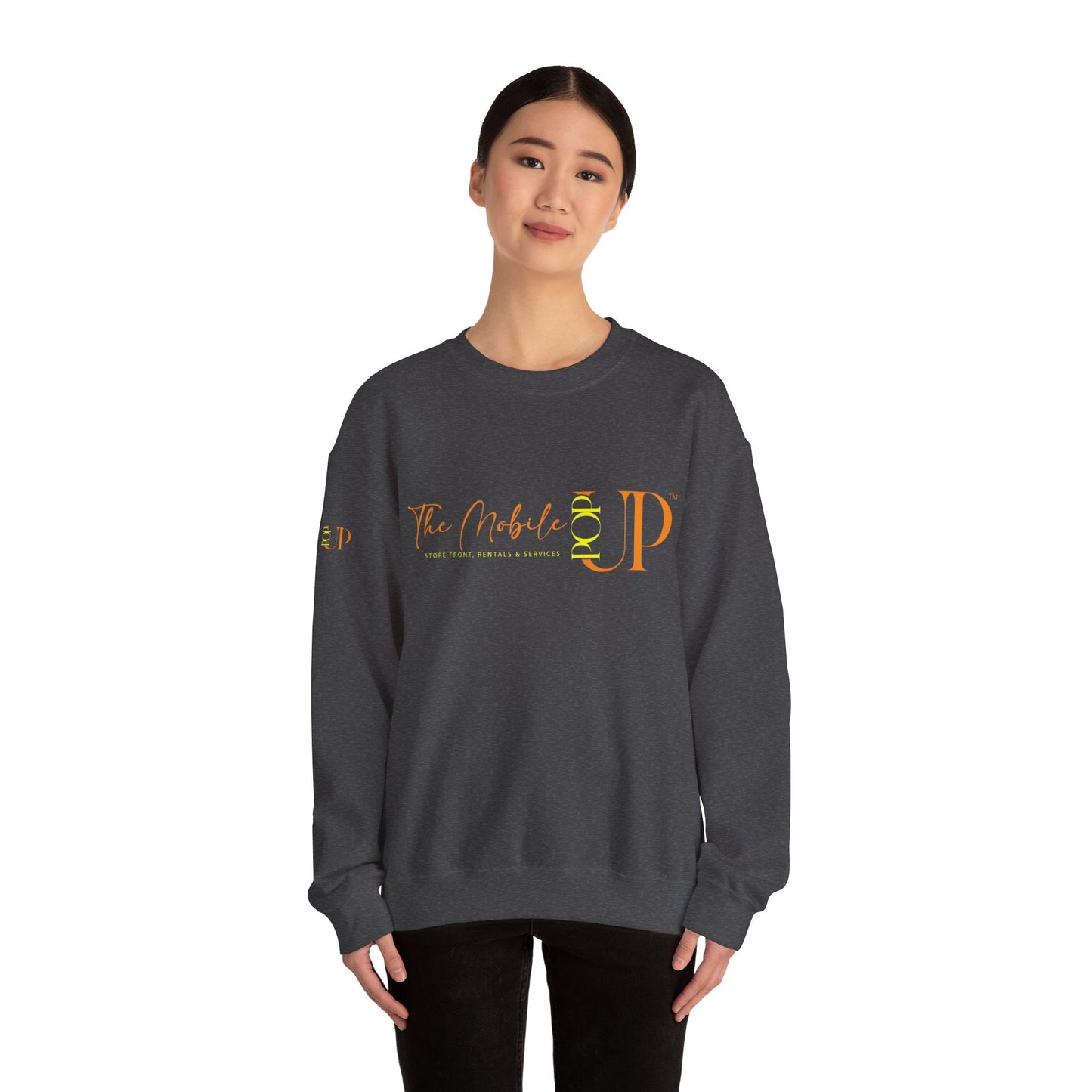 The Mobile Pop Up Unisex Heavy Blend™ Crewneck Sweatshirt